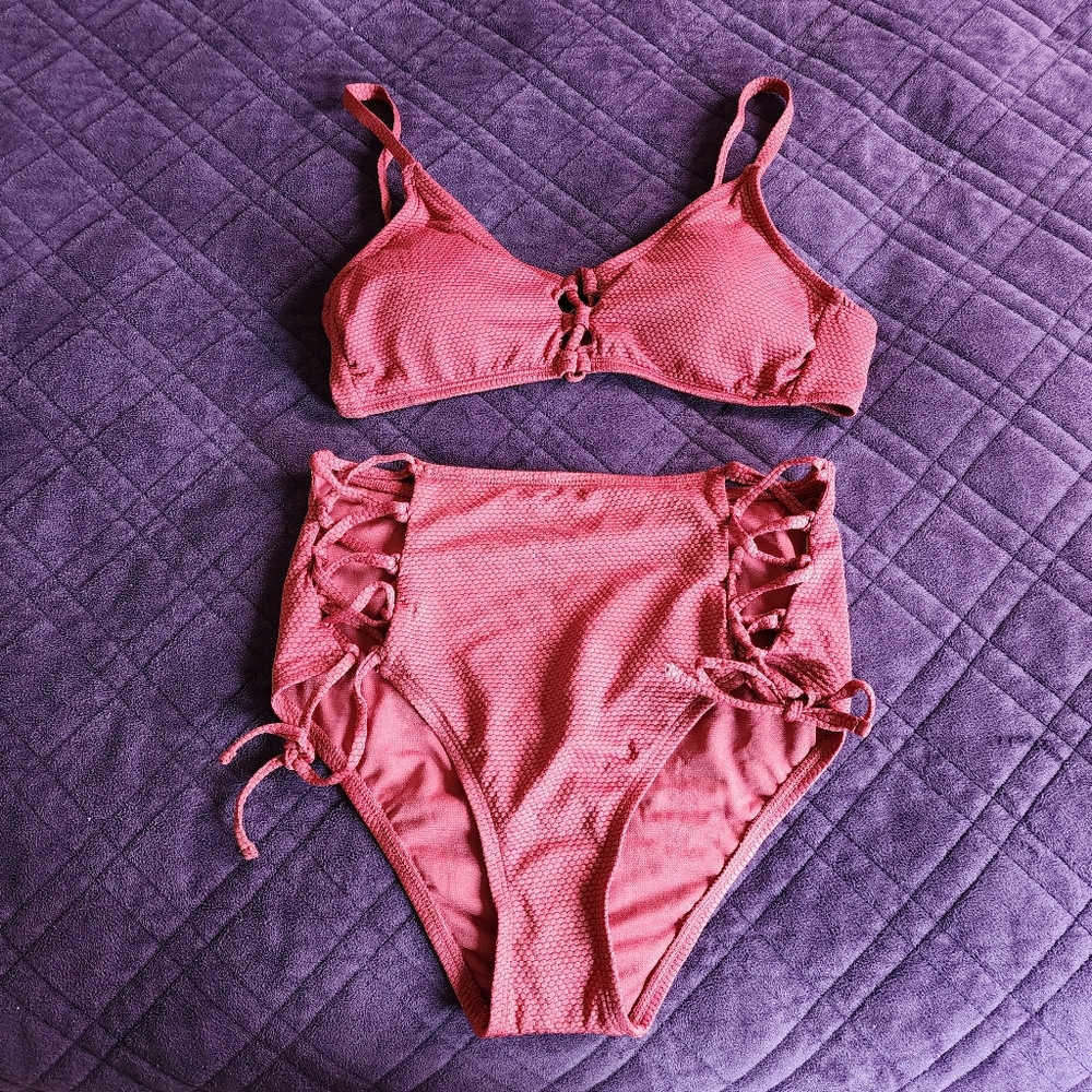 [Pick 2 Items for $8!] Shade & Shore High Waist Bikini Set Size Medium NWOT